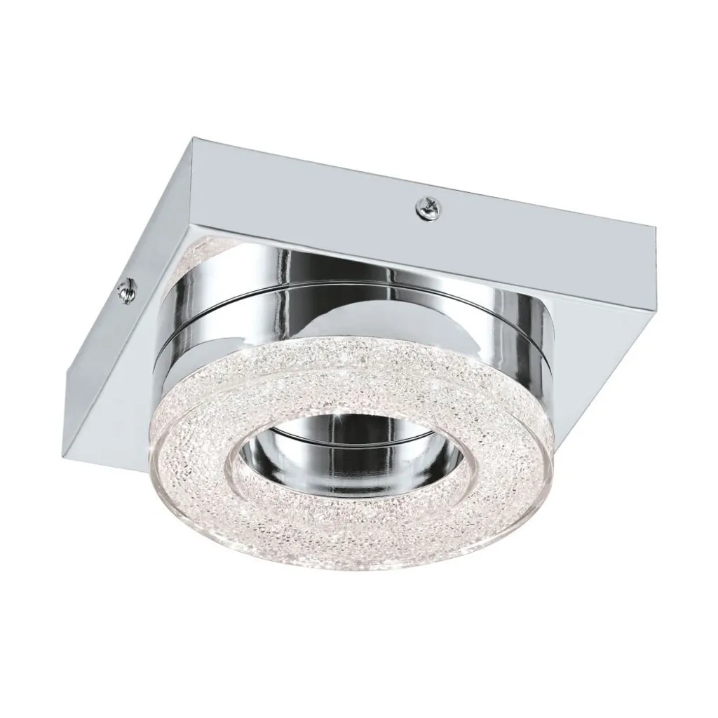 Plafonnier LED moderne pour couloir et chambre - Effet cristal chic