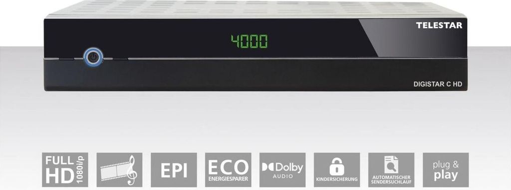 Telestar Digistar C HD DVB-C HD-Receiver Produktbild 