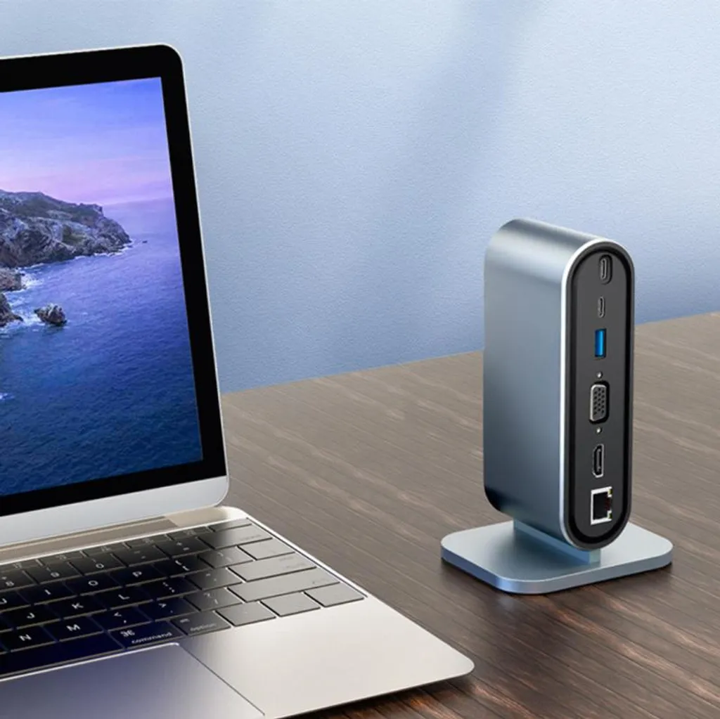 Hub USB-C 12 ports avec sortie HDMI 4K pour MacBook et PC de Bureau Pro