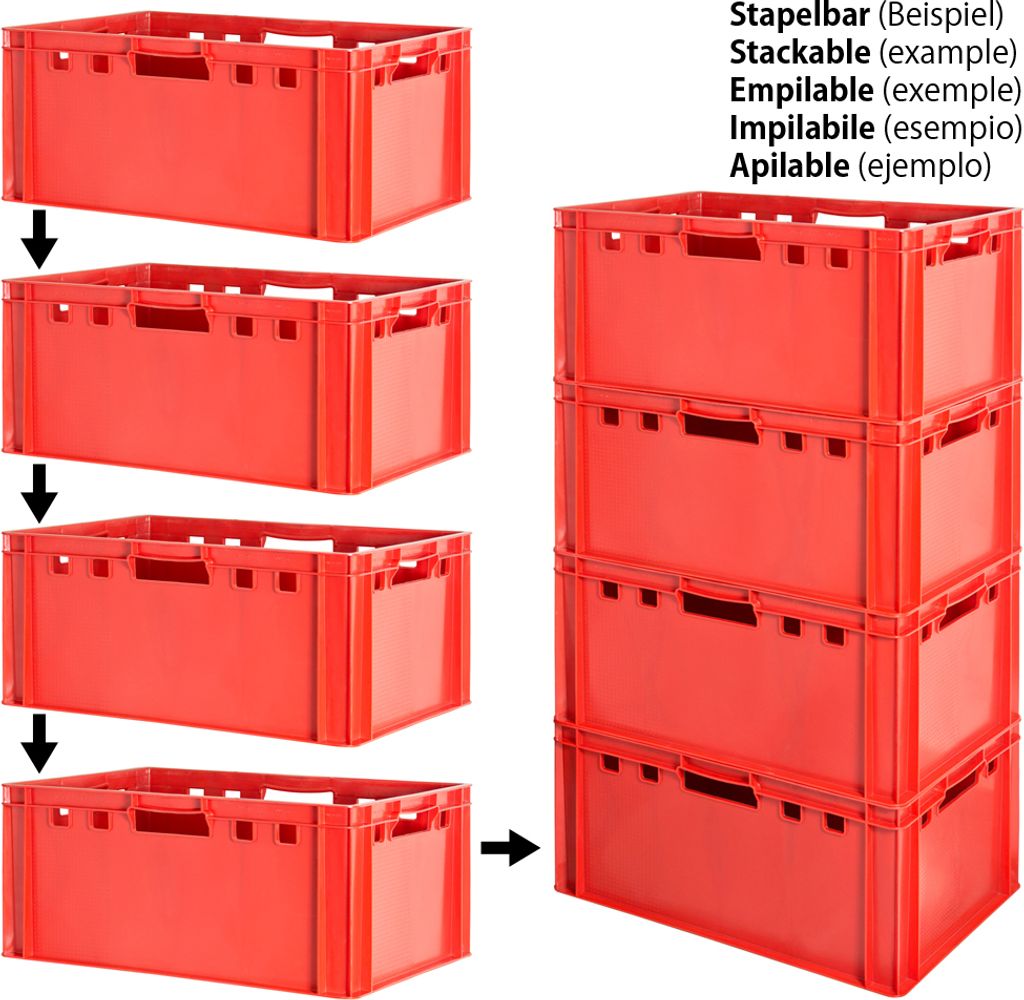 Eurobox 1-30 x Deckel Fleischerkiste 40 x 60 cm Eurobox 1-30 x Deckel Fleischerkiste 40 x 60 cm