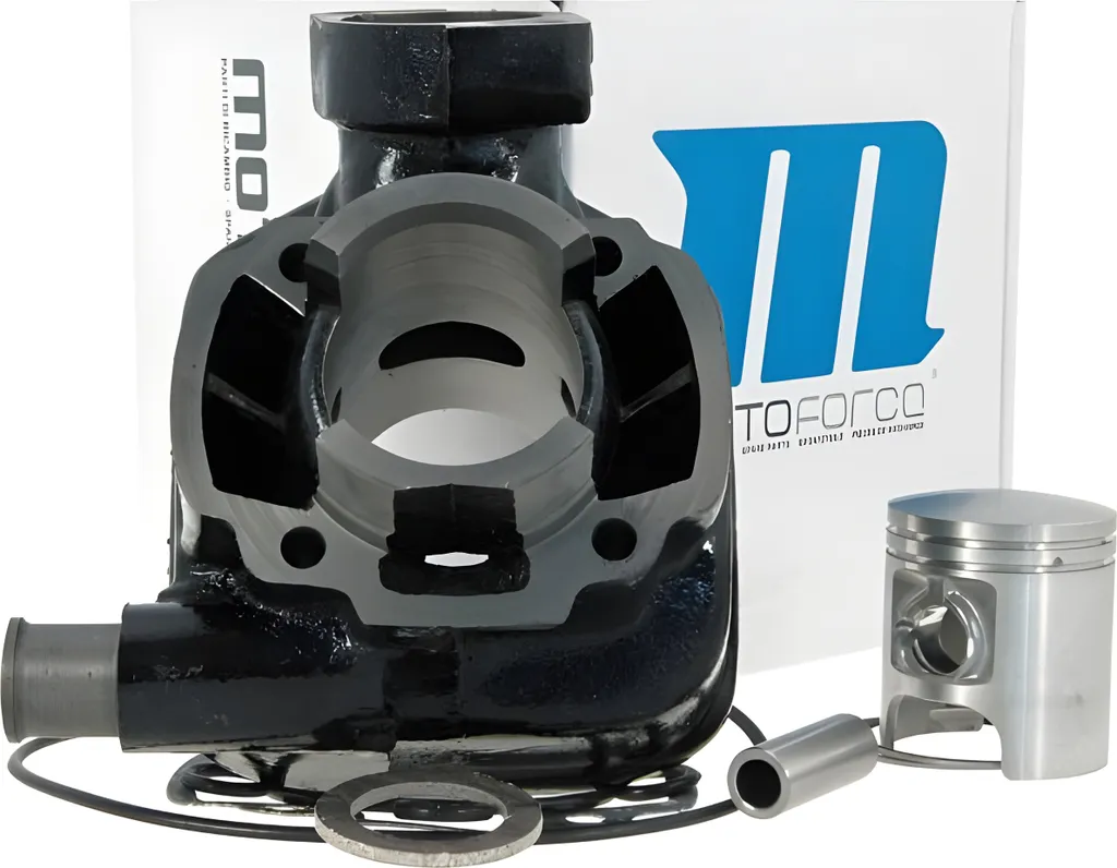 Cylindre piston Motoforce 50 cm³ fonte pour Peugeot Speedfight 1 et 2 LC