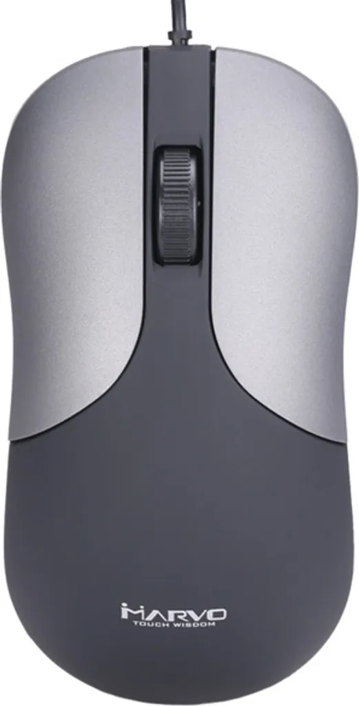 Offerta Mouse Marvo DMS002GY USB Grigio | Alta Durata 3M Clic