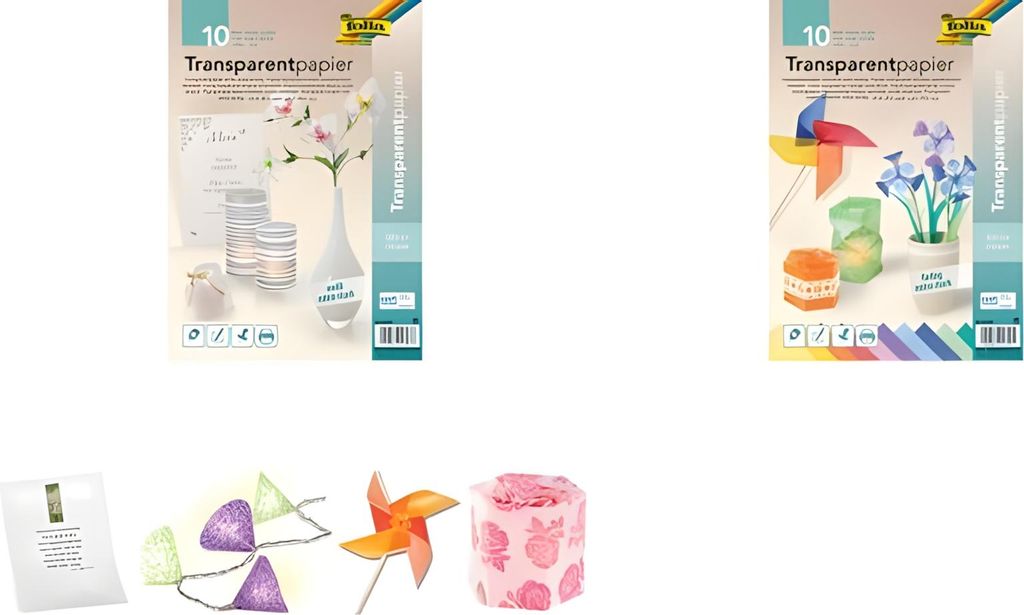 folia 87400 Transparentpapier, DIN A4, 115 g/qm, weiß Produktbild 