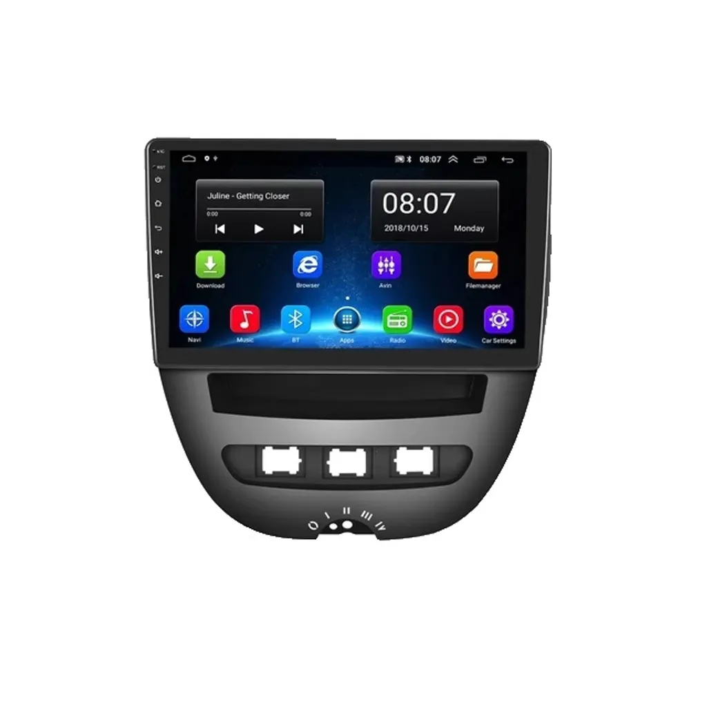 Autoradio Android : GPS Intégré et Caméra de Recul pour Stationner Sûr