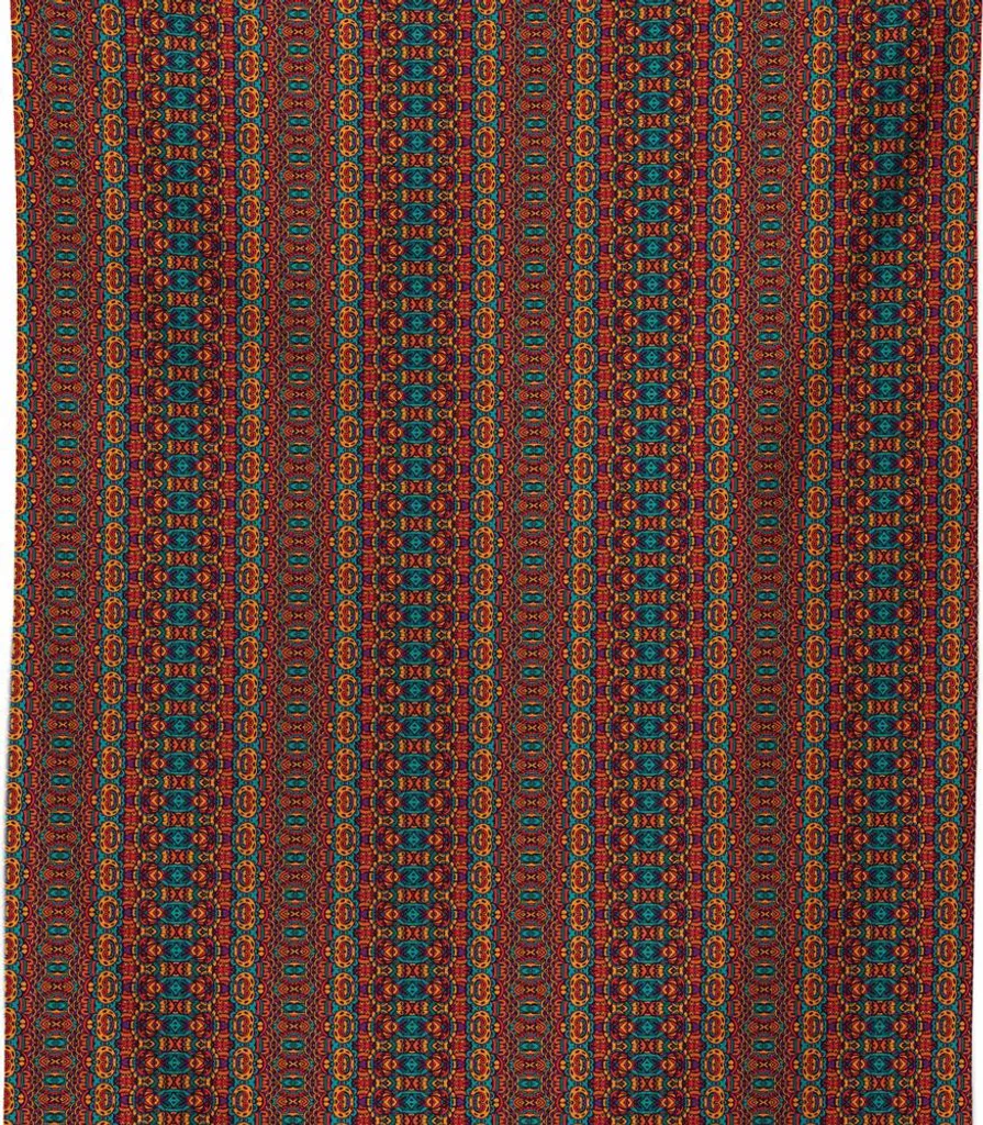 ABAKUHAUS Tovaglia Esterno African Tribal: Design Multicolore 145x210cm