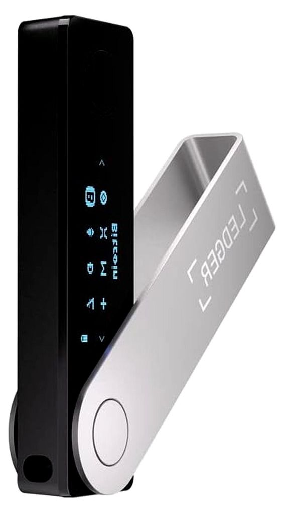 Nano X – Sichern und Verwalten Ihrer Krypto unterwegs mit einer Bluetooth-fähigen Hardware-Wallet – Onyx Schwarz