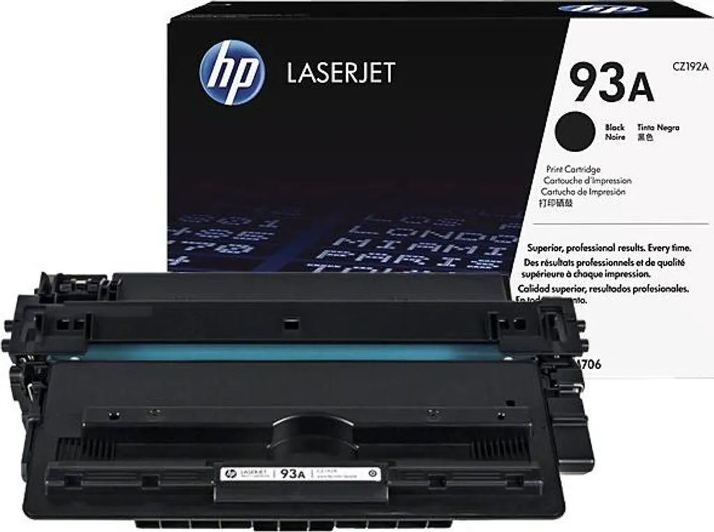 Toner HP 93A Noir : Fini les Traces et les Impressions de Mauvaise Qualité