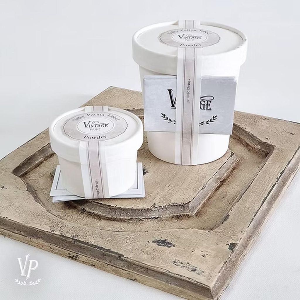 Salty Patina Struktur Effekt Pulver für Vintage Paint – Produktbild 