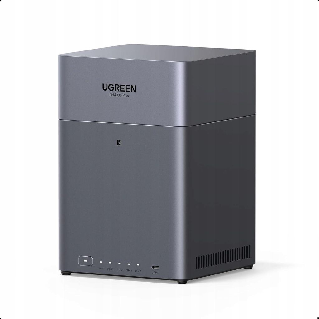 UGREEN NASync DH4300 Plus 4-Bay Desktop NAS 2,5GbE LAN, 8 Zdjęcie produktu 
