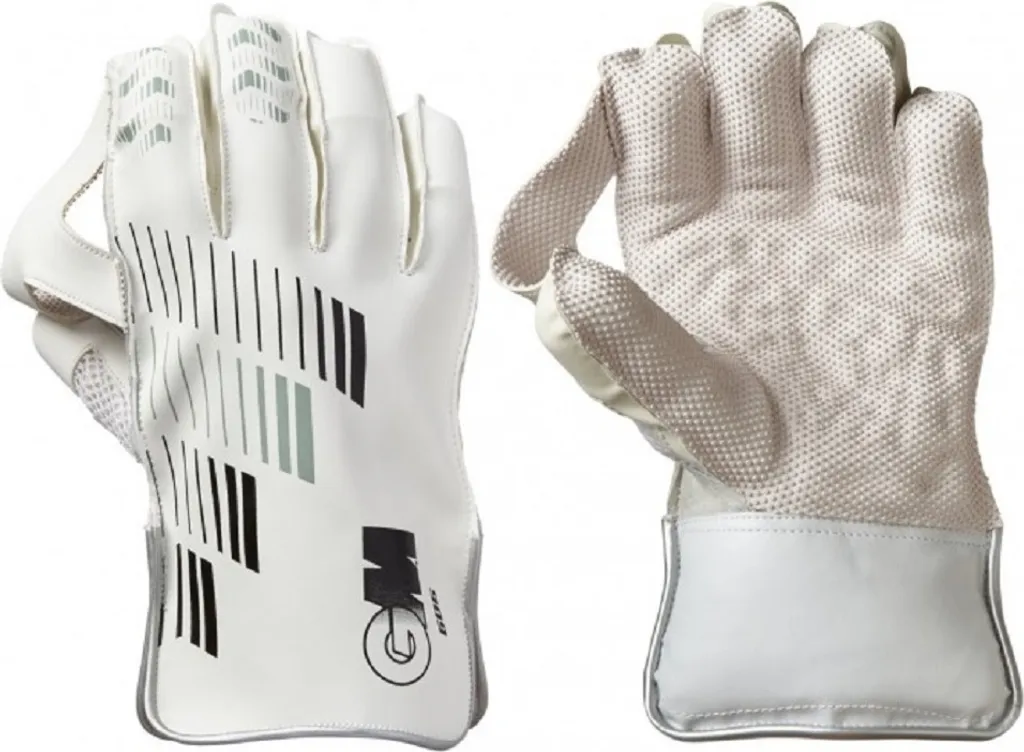Gants Wicket Keeper enfant pour club de cricket - Modèle 606 GM Blanc