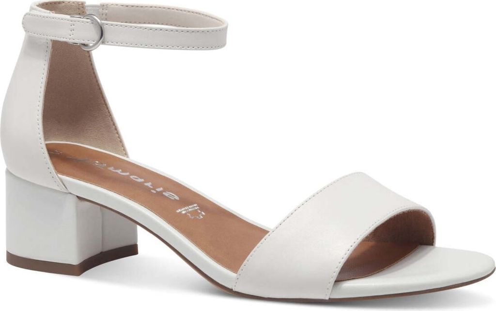 Tamaris Damen Klassische Sandalen 1-28291-44 100 Farbe: Weiß Größe: 36