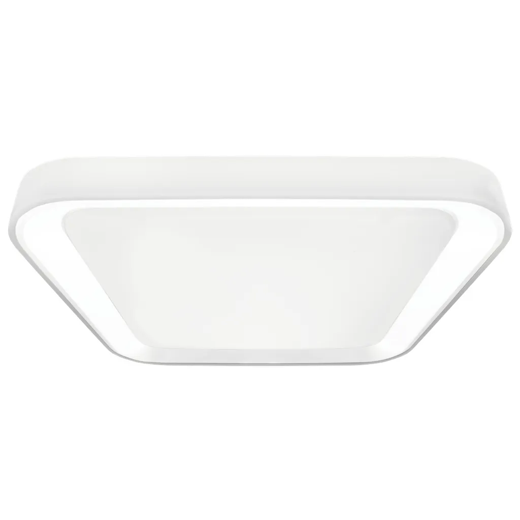 Plafonnier LED 50x50 cm Blanc Milagro QUADRO 7931 - Haute Luminosité