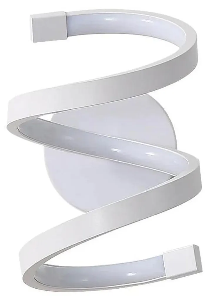 Applique murale LED 18W blanc froid 6500K Spiraldesign en aluminium