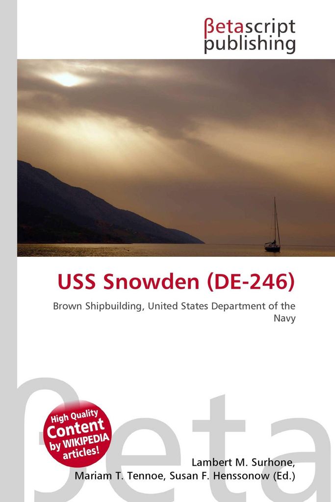 USS Snowden (DE-246)