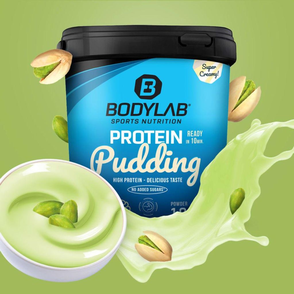 BODYLAB Protein Pudding - 1000g - Pistazie Produktbild 