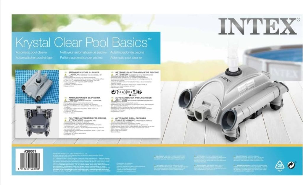 INTEX 28001 Auto Pool Cleaner - Bodenreiniger nur für Pools Produktbild 6