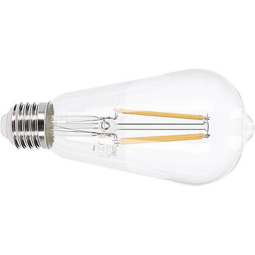 SIGOR 7W Rustika filamento chiaro E27 806lm 2700K lampada Immagine del prodotto 