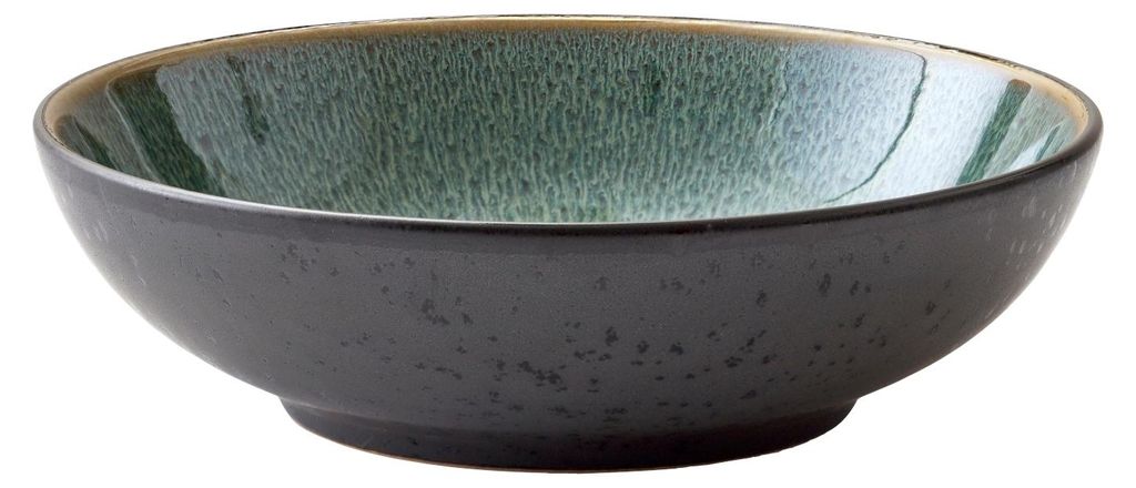 Bitz Pastateller 20cm schwarz grün