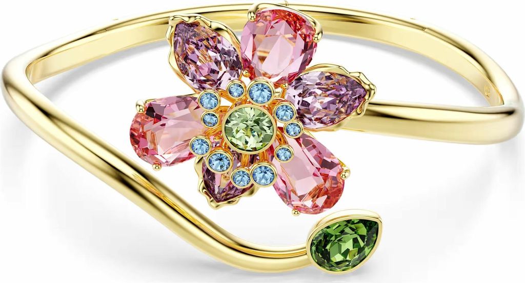 Swarovski Armband Damen Idyllia Bangle Open multicolor gold Produktbild 