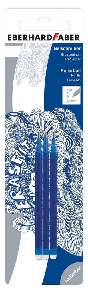 EBERHARD FABER Ersatzmine für Gelschreiber Erase it! blau 3 Produktbild 