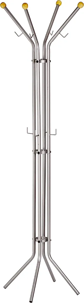 ALCO 2800 Stand Appendiabiti Argento - Organizza l'Ingresso con Stile