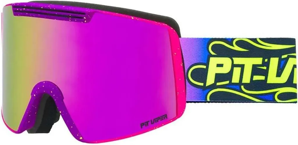 Pit Viper The 93 Combustion Backslap Masque de Ski Rose Polarisé CAT3