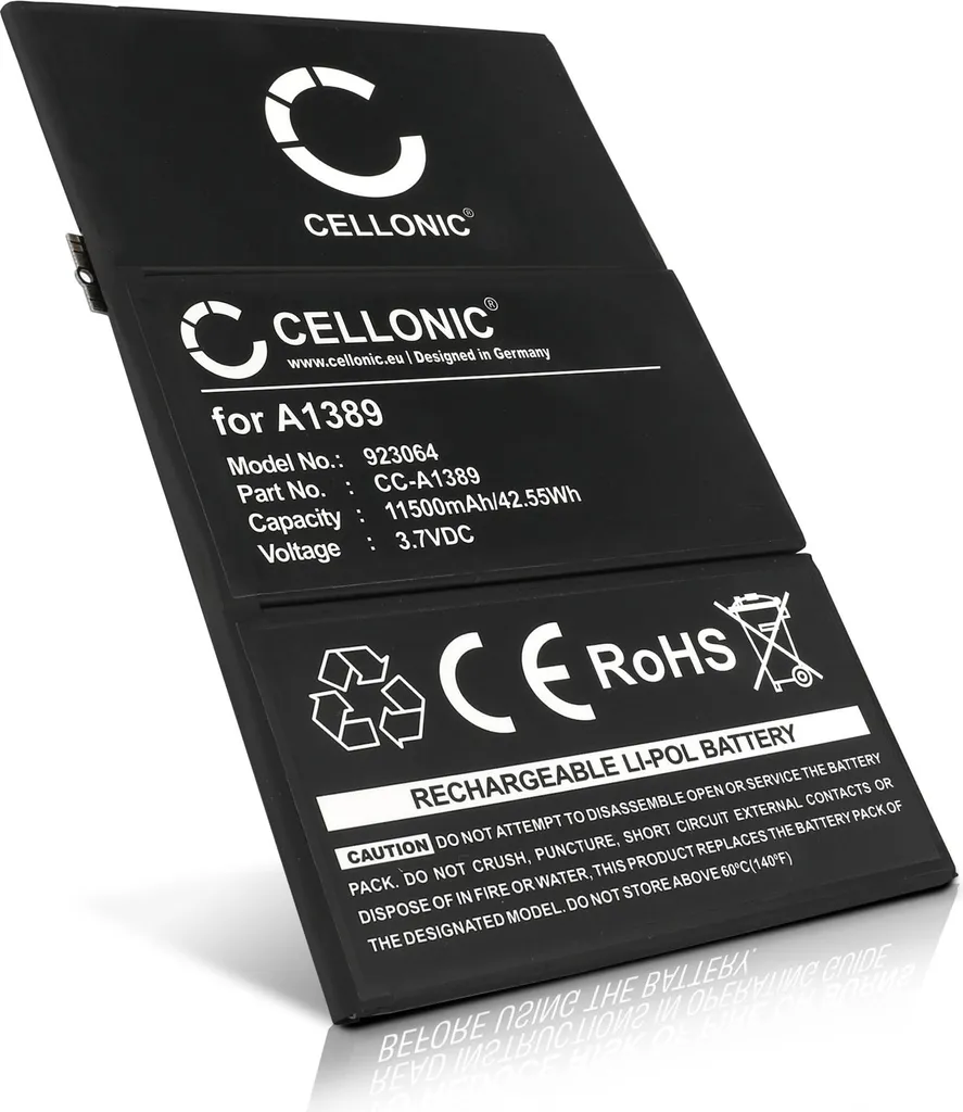 Batterie iPad 4 pour retrouver l'autonomie d'origine - 11500mAh 3.7V
