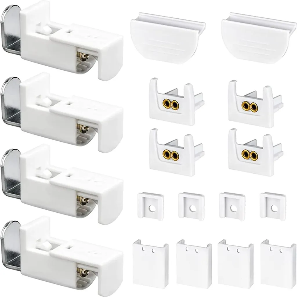 Accessoires pour store plissé et store double sans perçage - Set de 18