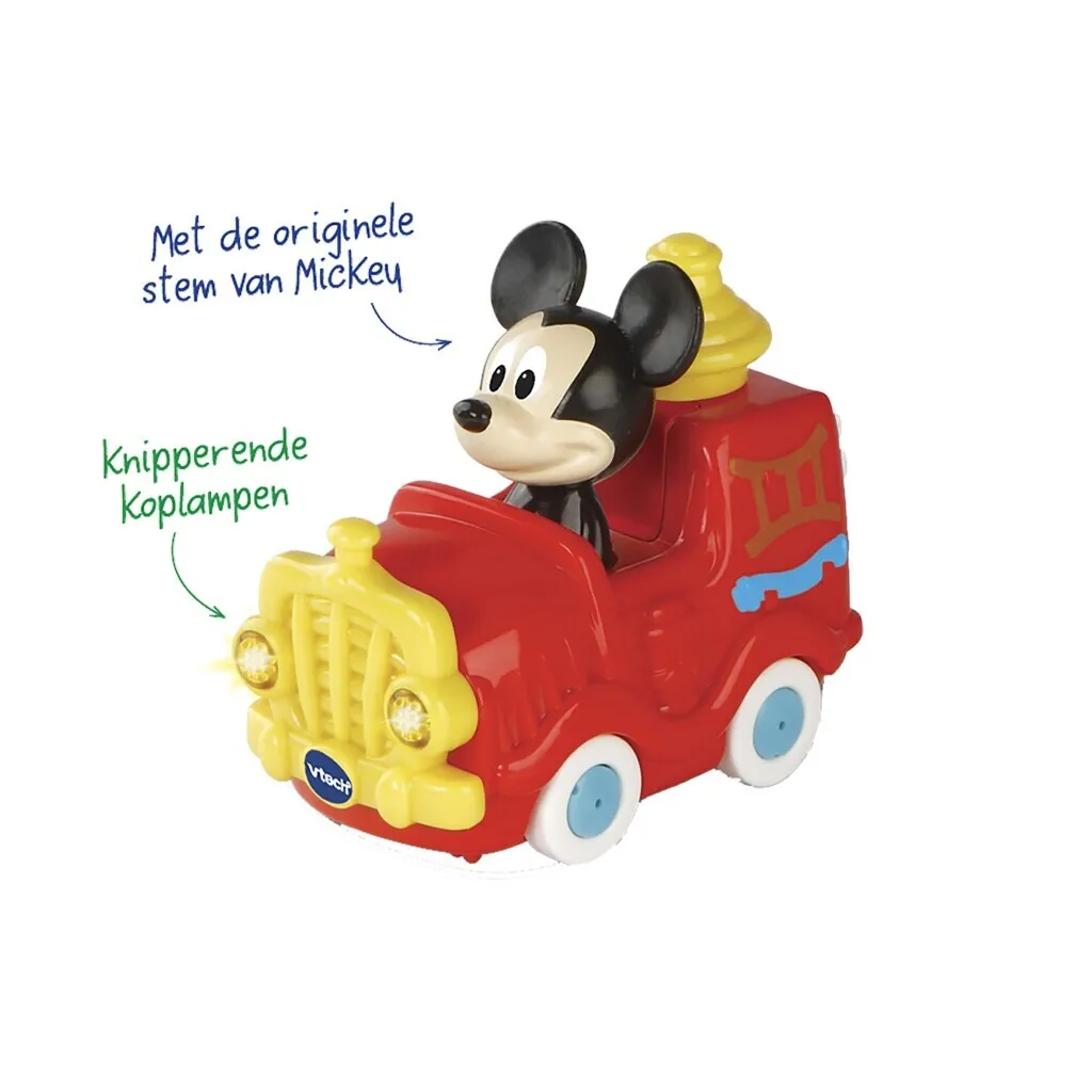 Vtech Toet Toet Bolides Disney Mickey Camion de Pompier Interactif