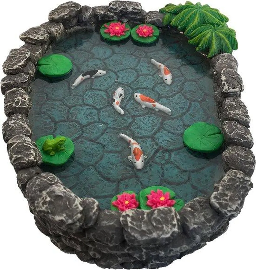 Bassins préfabriqués en pierre - Réservoirs d'eau de jardin 500L