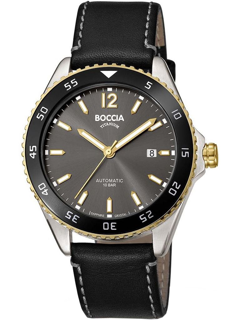 Boccia Titan 3653-03 Herrenuhr Automatik