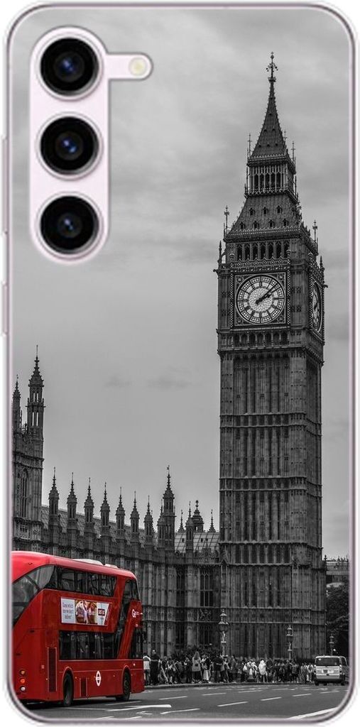 König Design Hülle kompatibel mit Samsung Galaxy S23 Kunststoff Soft Handyhülle - Handy Case Big Ben