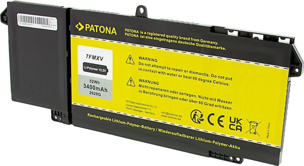 Akku für Dell Latitude 5320 Service Tag CJKKPG3-DELL 7FMXV uvm.