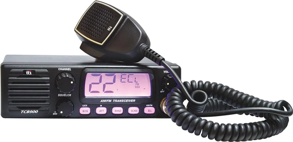 Tti TCB-900 CB Radio Noir : Fini les Problèmes de Son en Tableau de Bord