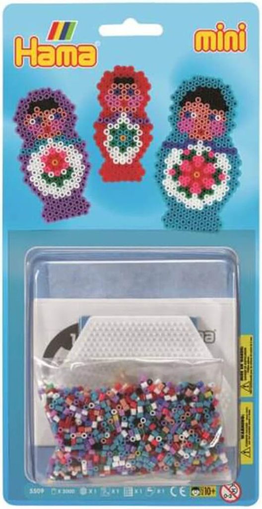 Hama Blister Matroschkas Mini-Bügelperlen