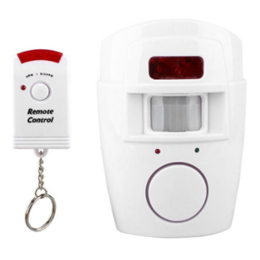 Alarme sensible à capteur IR avec télécommande - Détecteur Image du produit 