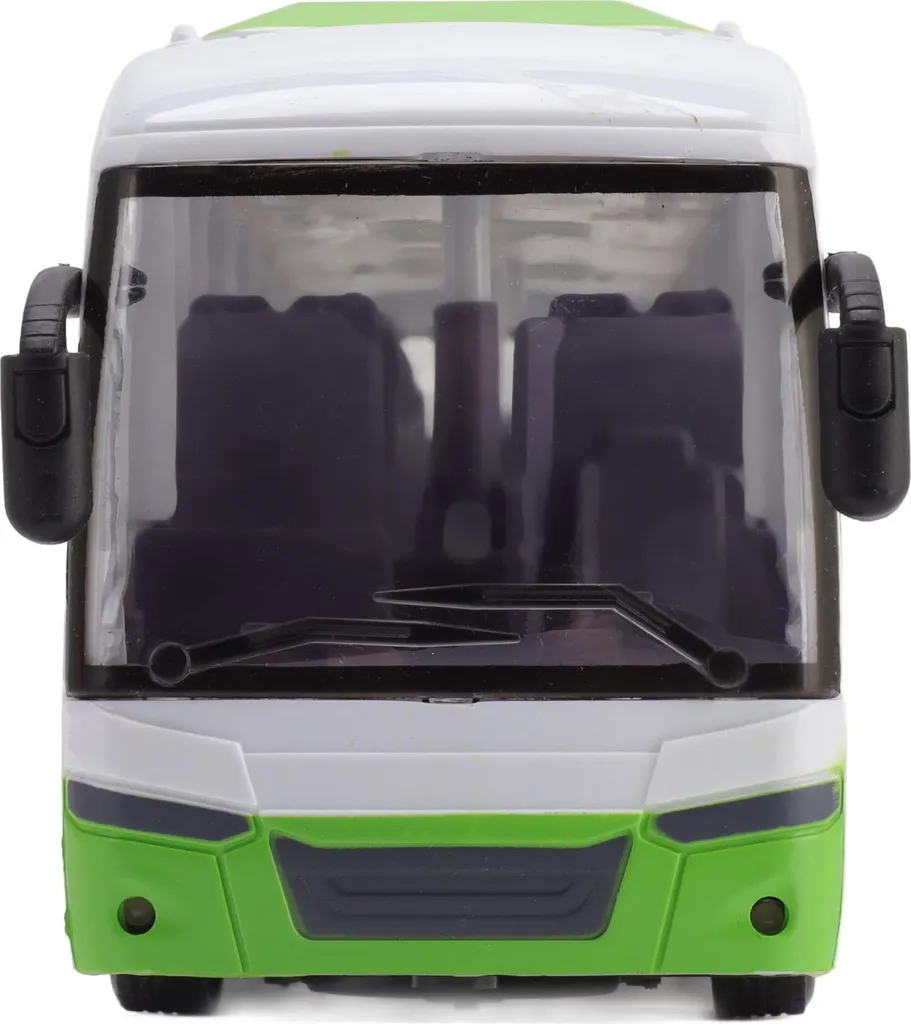 Bus télécommandé 1/30 vert et blanc - Modèle réduit RC haute précision - 5