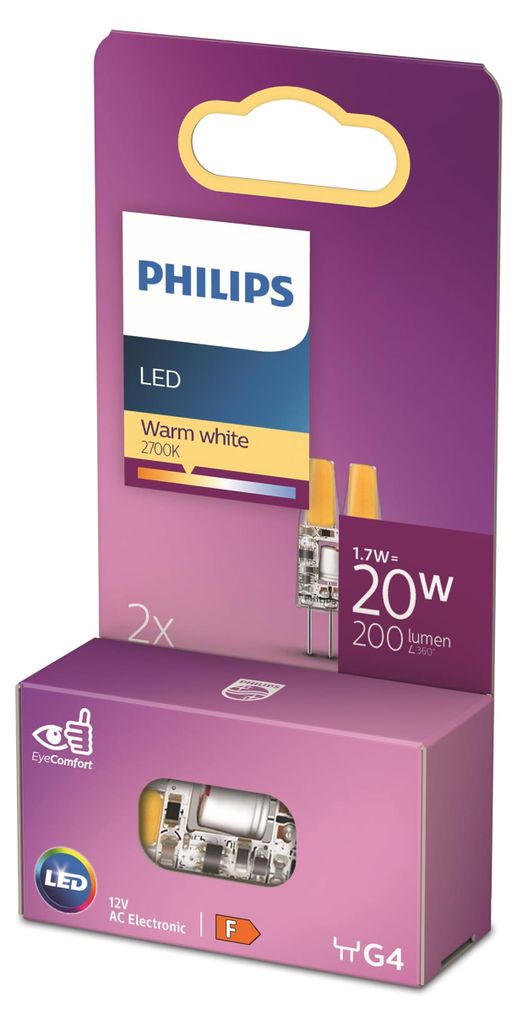 LED "Standard" Brenner, 20W, G4, warmweiß, nicht dimmbar, Produktbild 