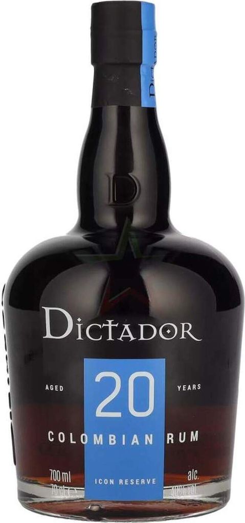 Dictador 20 Years Old Distillery Icon Reserve 40 % 0,70 Liter
