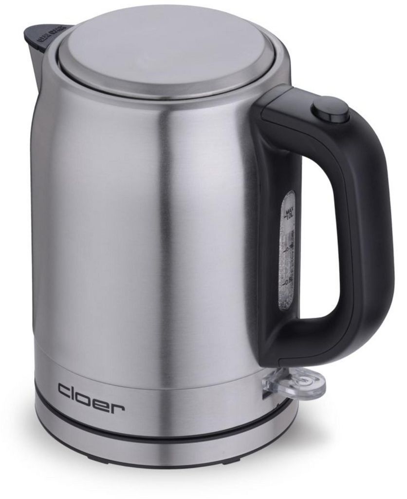 Cloer 4519, 1 l, 2200 W, Silber, Edelstahl, Drahtlos Produktbild 