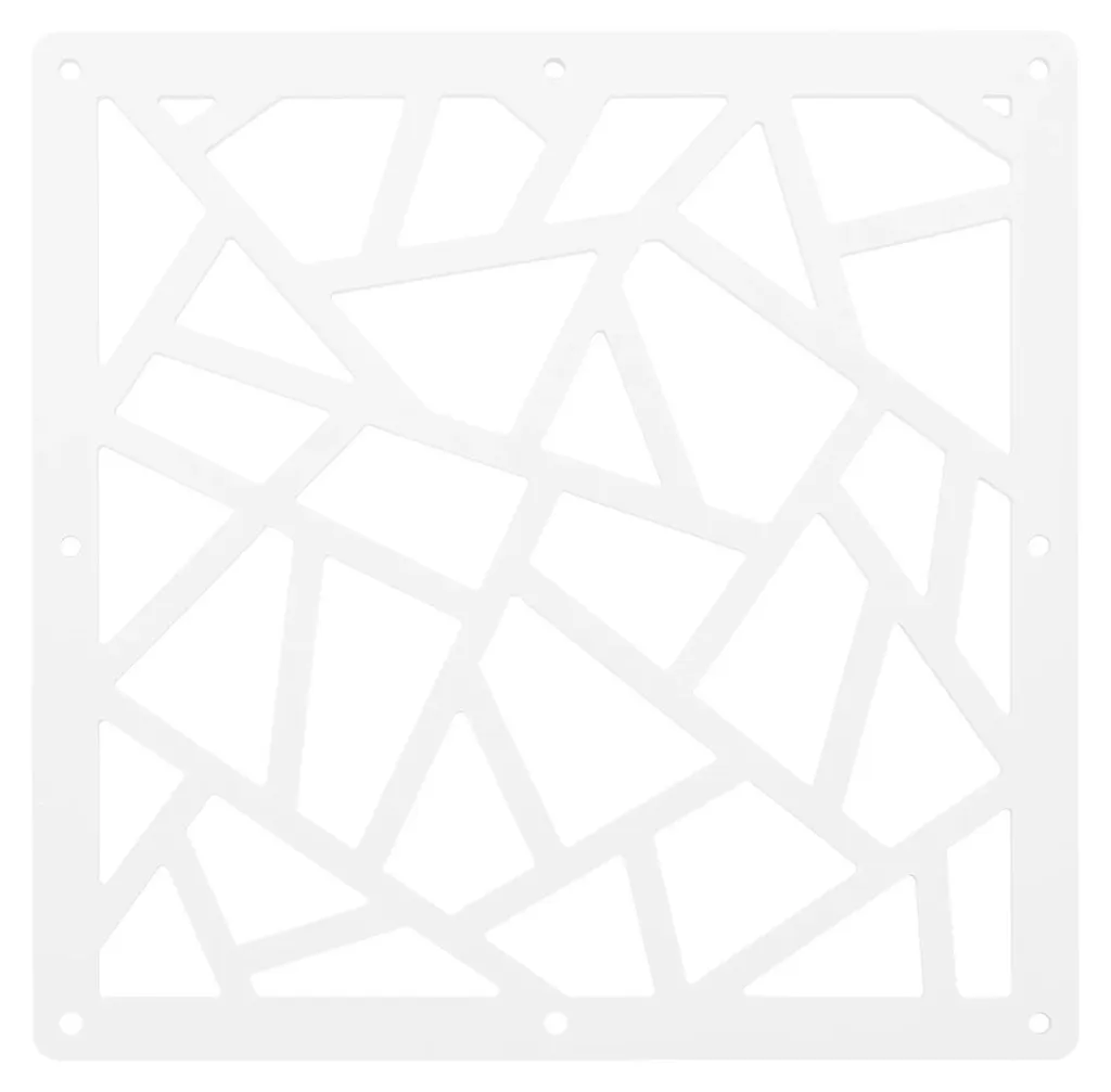 Séparation de pièce suspendue pour studio - 12 panneaux modulaires blancs