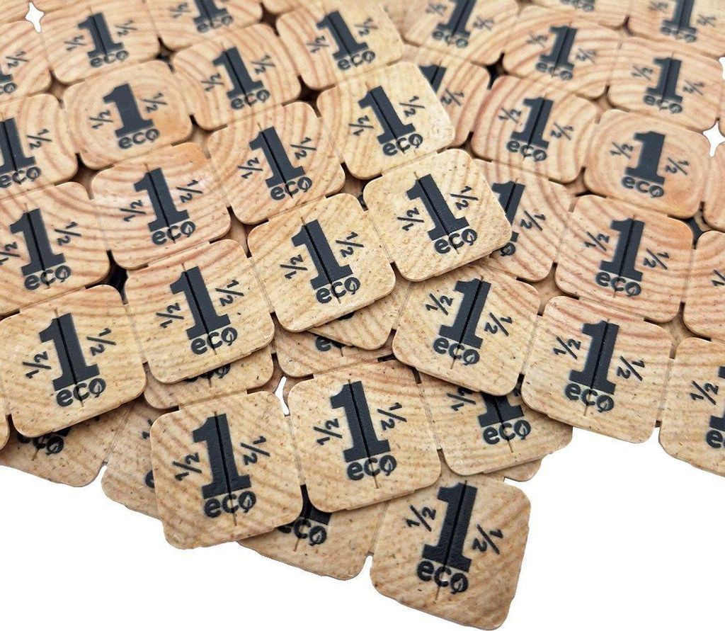 Monete da spezzare in legno CombiCraft su tappetini - 1000 Immagine del prodotto 