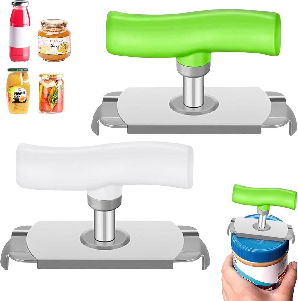 2PS Effortless Arthritis Jar Opener Glasöffner Schraubdeckelöffner Arthritis Dosenöffner Müheloser Dosenöffner Arbeitssparender Dosenöffner f...