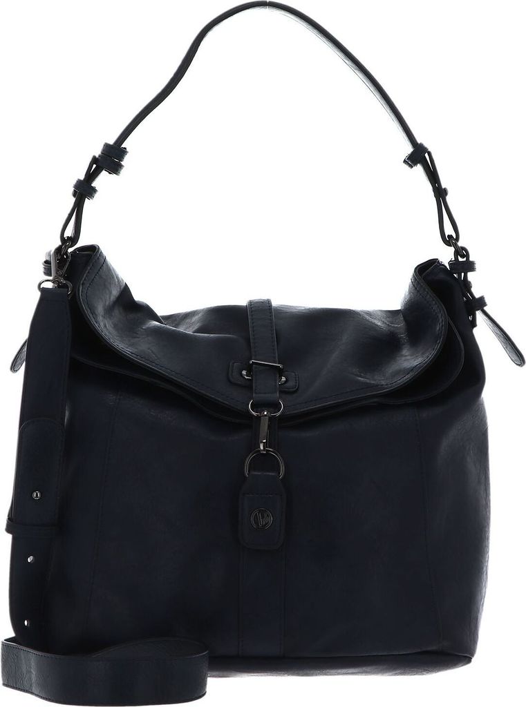 bruno banani Schultertasche Umhängetasche Shoulder Bag Blue dunkelblau