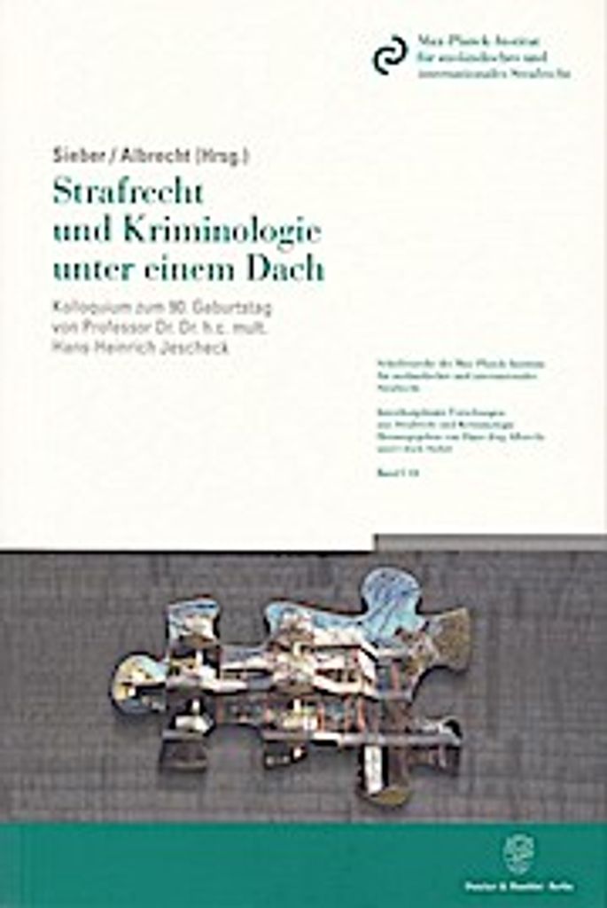 Strafrecht und Kriminologie unter einem Dach