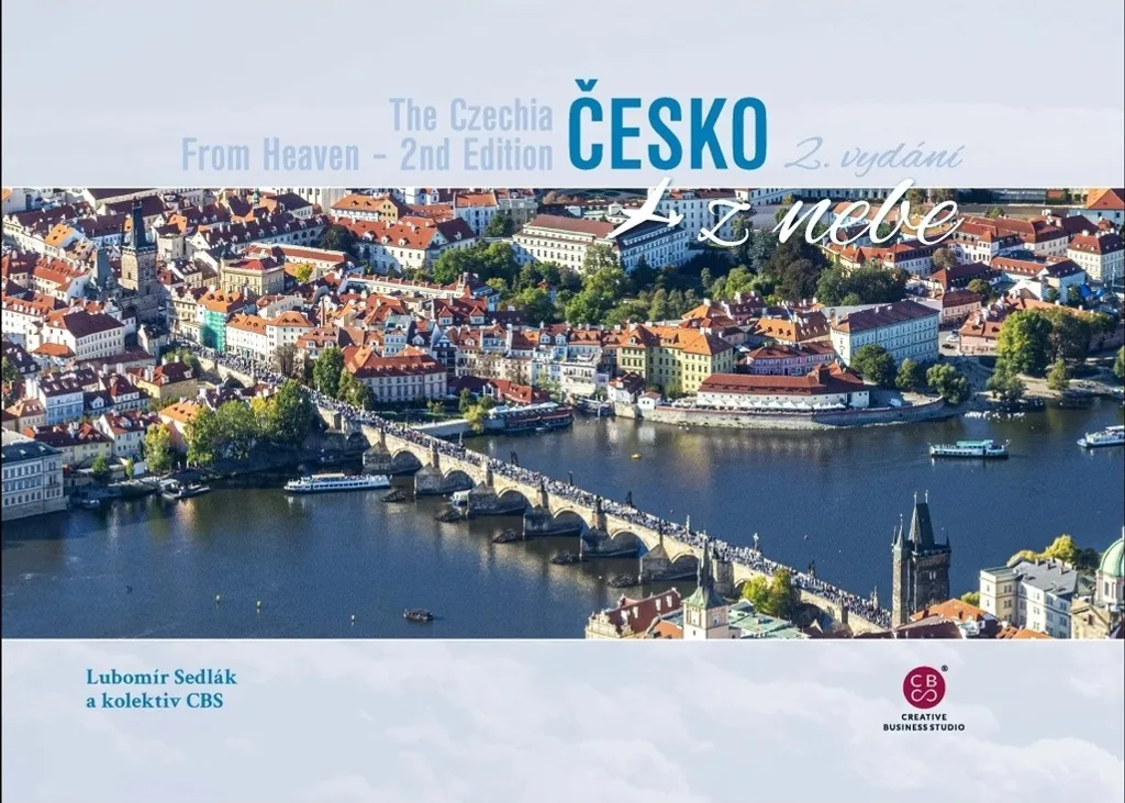 Livre Česko z nebe : La République Tchèque vue du ciel par L. Sedlák