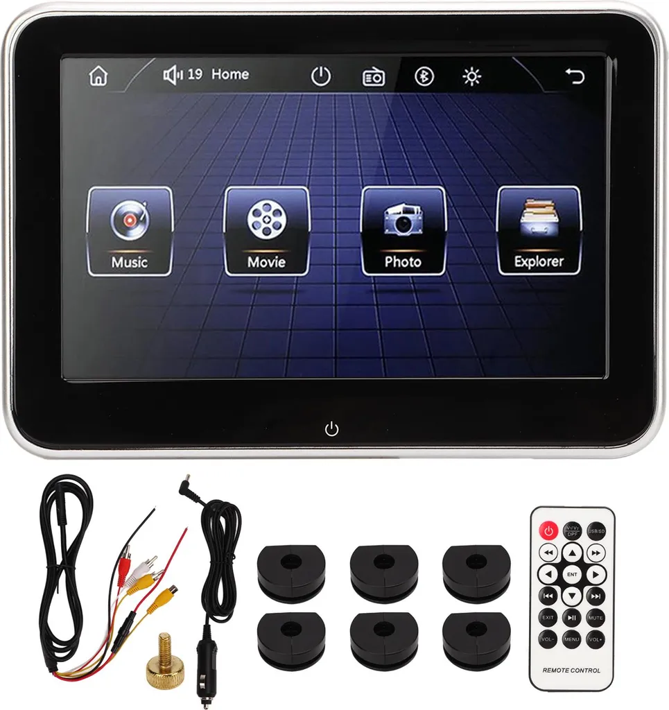Lecteur Vidéo Arrière 8" IPS Tactile - Moniteur Voiture MP5 HD 12V
