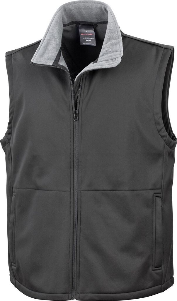 Result Core - Weste für Herren/Damen Uni PC6742 (XXL) (Schwarz)