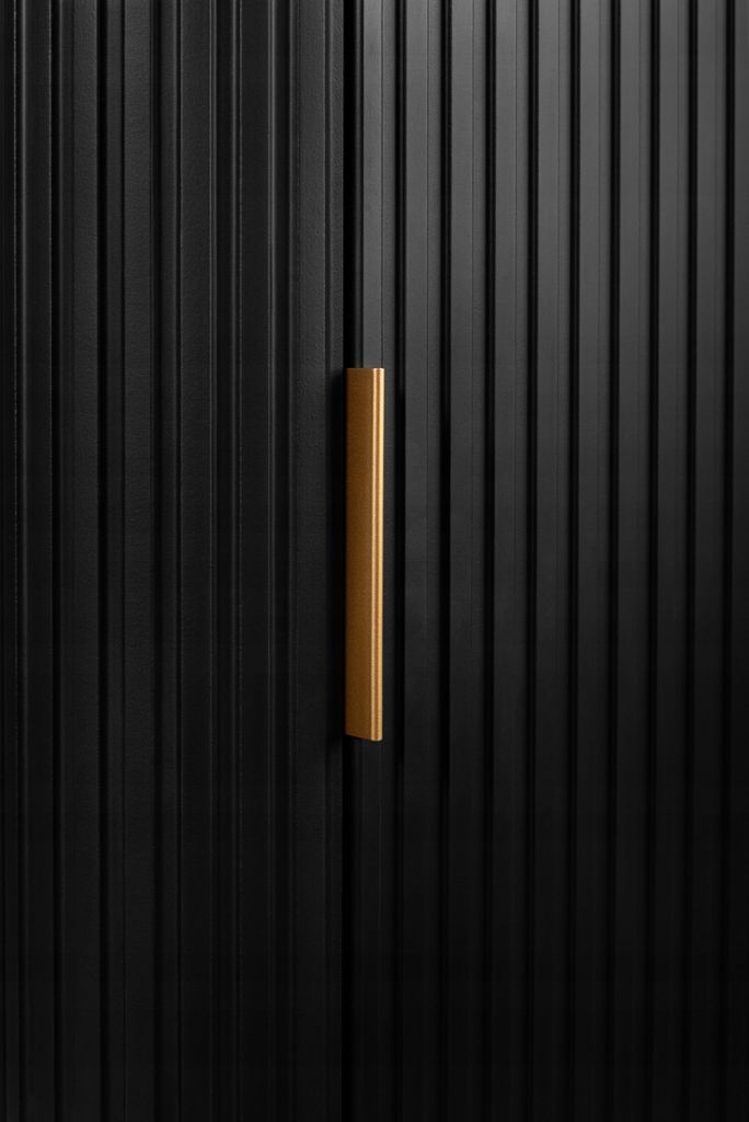 RODAN | Hochschrank 139 cm - Schwarz - Badmöbel, Produktbild 9