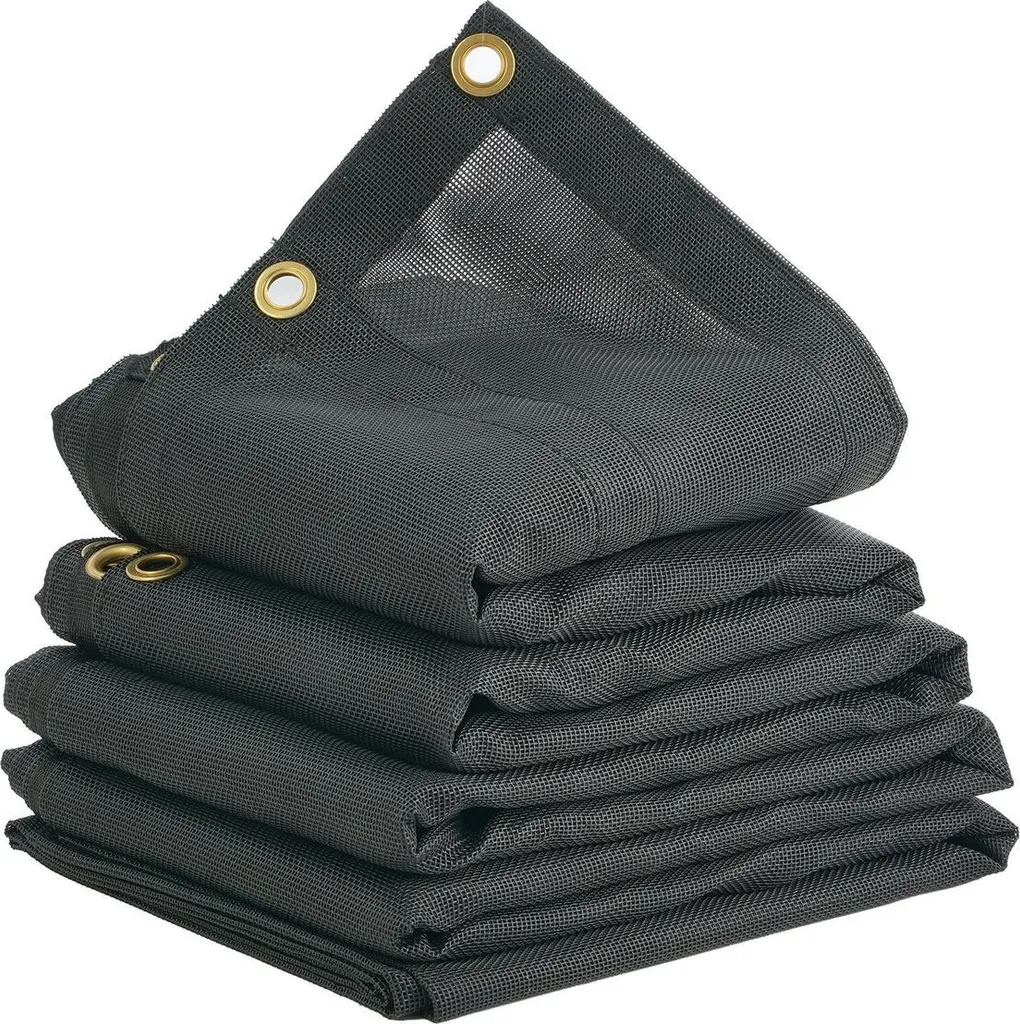 Bâche filet anti-déchirure pour sécuriser chargement camion benne 5x14